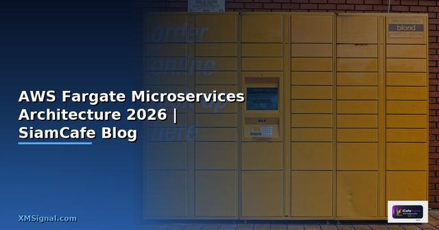 AWS Fargate Microservices Architecture