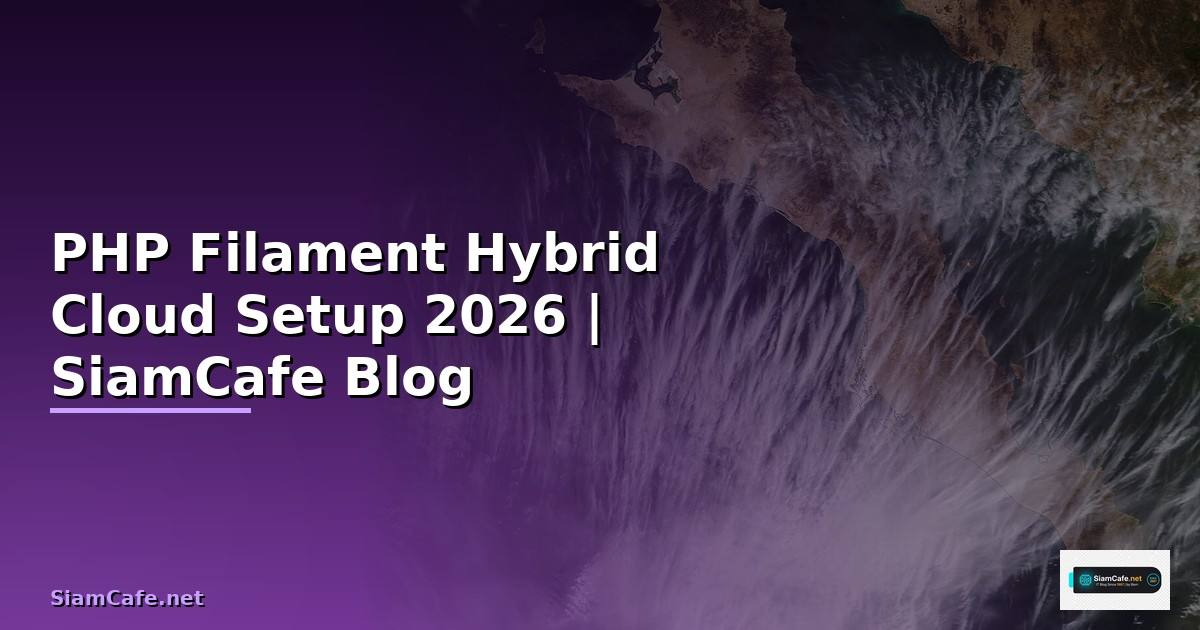 PHP Filament Hybrid Cloud Setup