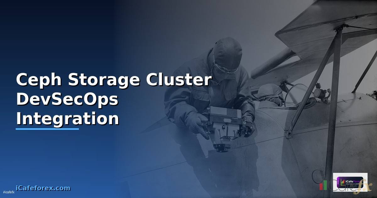 Ceph Storage Cluster DevSecOps Integration —