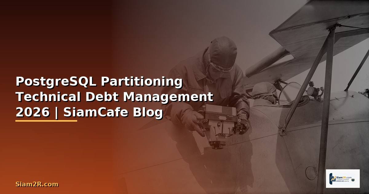 PostgreSQL Partitioning Technical Debt Management — คู่มือฉบับสมบูรณ์ 2026