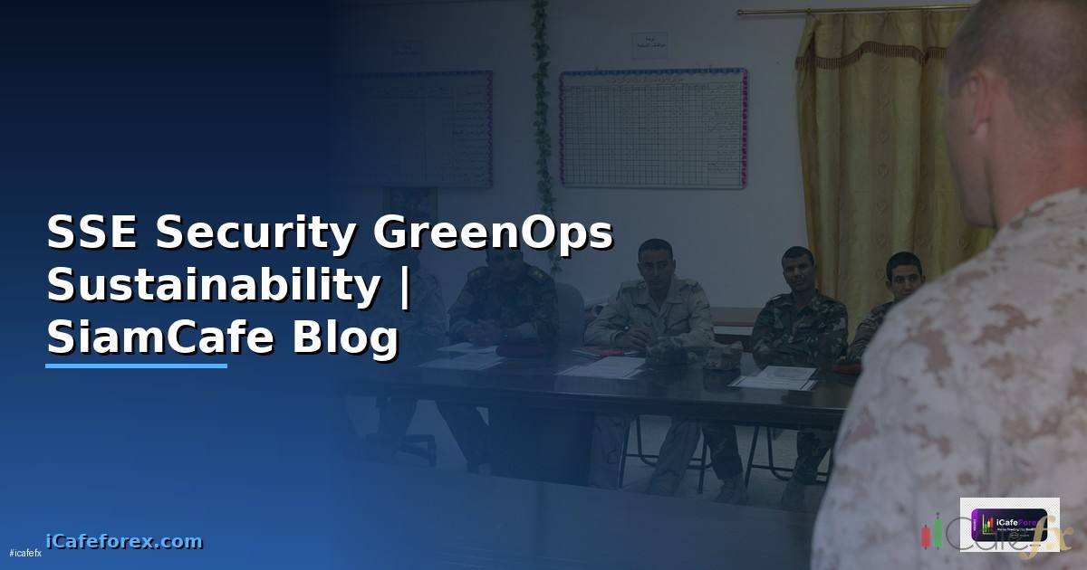 SSE Security GreenOps Sustainability