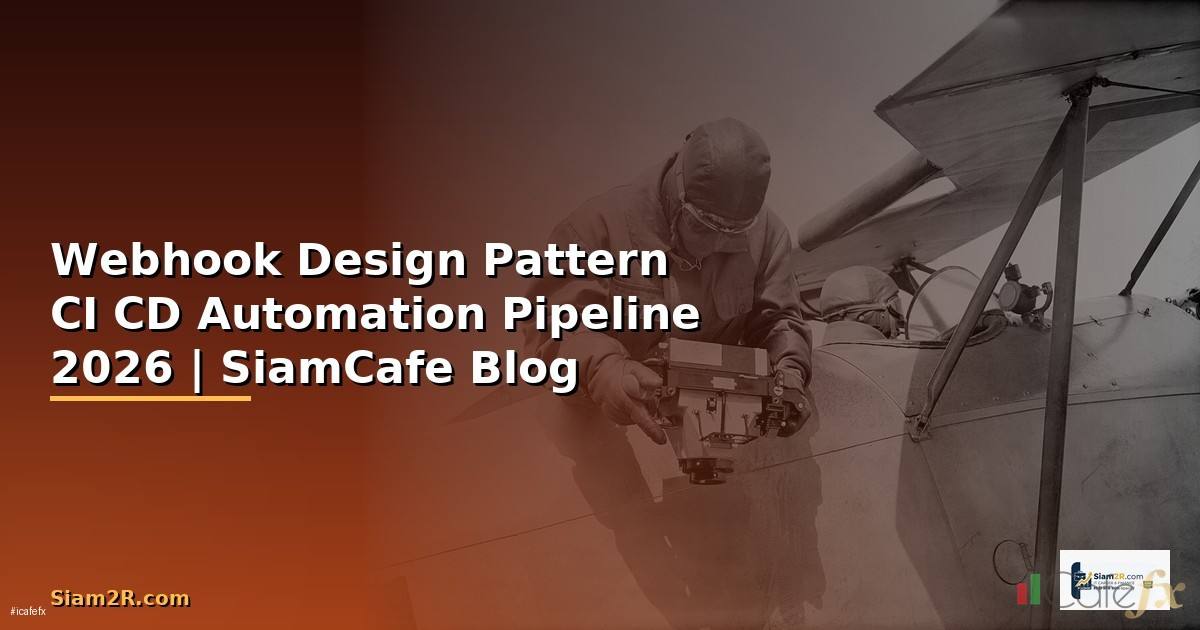 Webhook Design Pattern CI CD Automation Pipeline