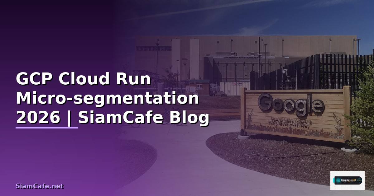 GCP Cloud Run Micro-segmentation