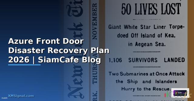 Azure Front Door Disaster Recovery Plan