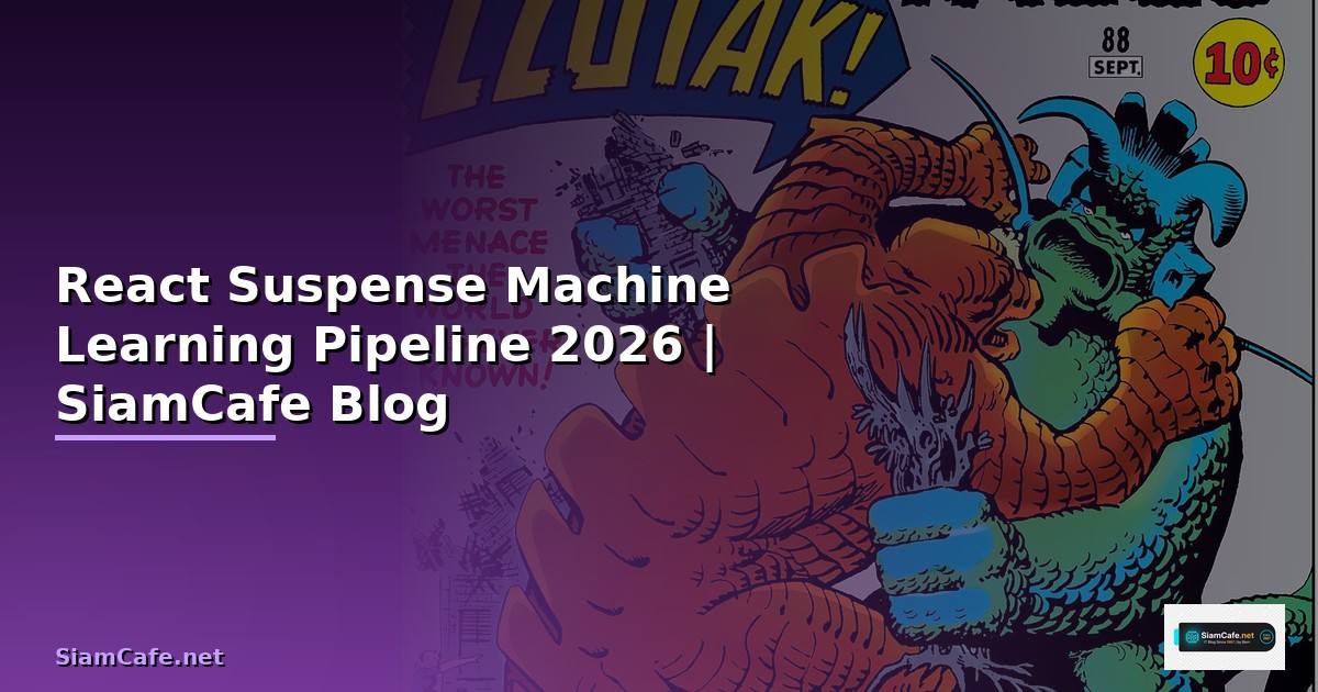 React Suspense Machine Learning Pipeline