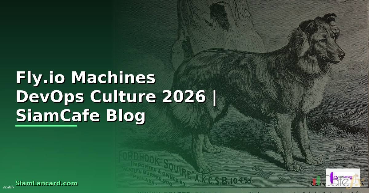 Fly.io Machines DevOps Culture
