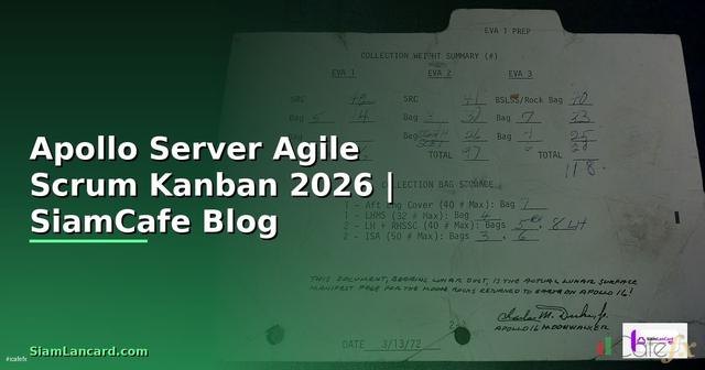 Apollo Server Agile Scrum Kanban