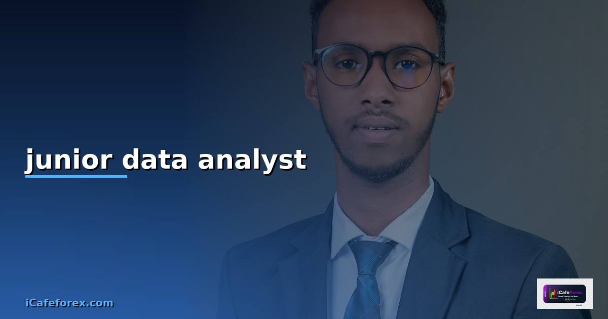 junior data analyst สมัครงาน —
