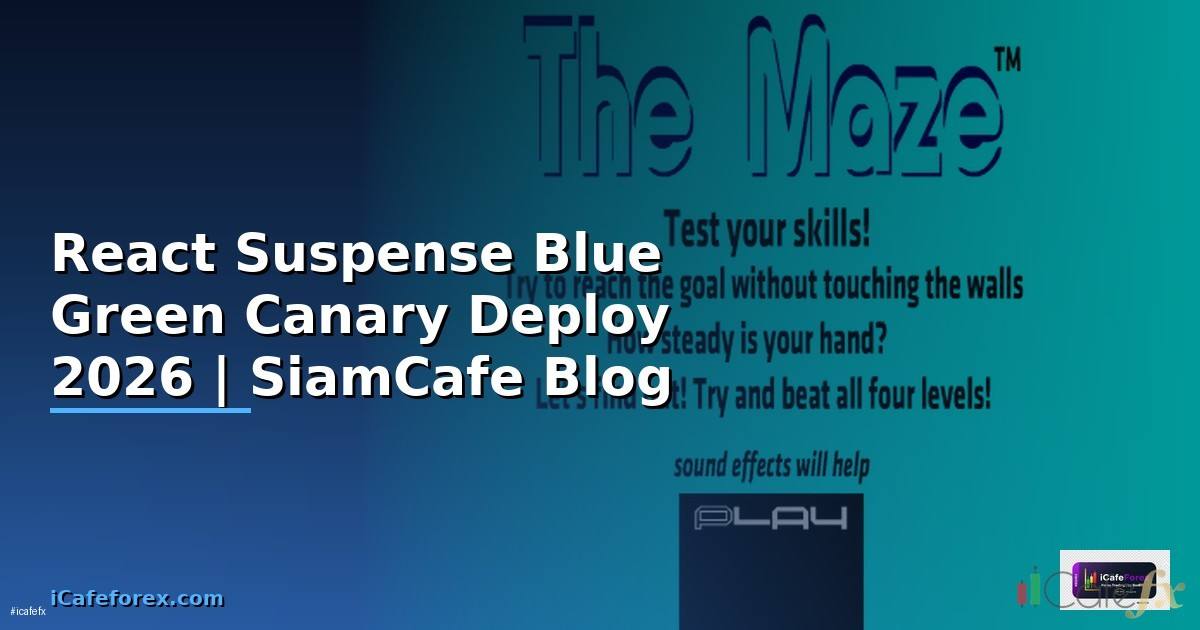 React Suspense Blue Green Canary Deploy
