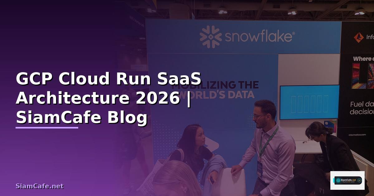 GCP Cloud Run SaaS Architecture