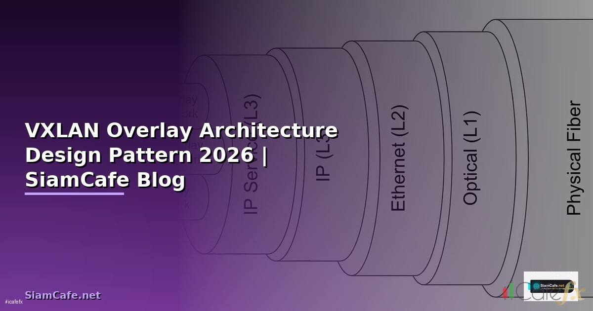 VXLAN Overlay Architecture Design Pattern
