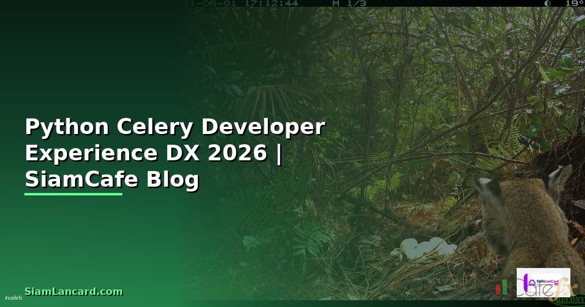 Python Celery Developer Experience DX