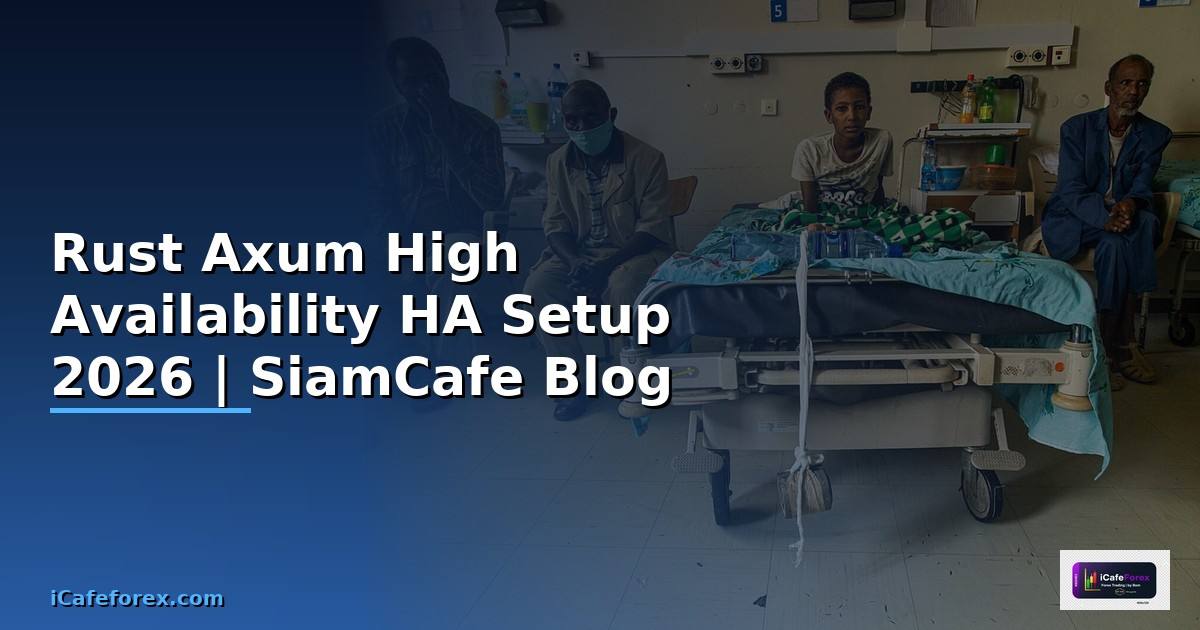 Rust Axum High Availability HA Setup