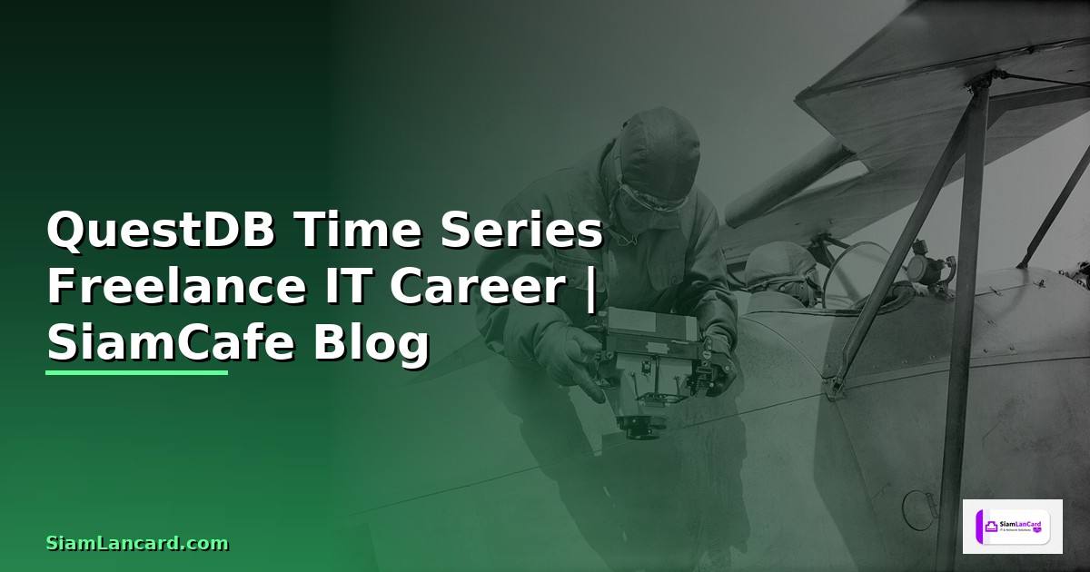 QuestDB Time Series Freelance IT Career