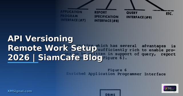 API Versioning Remote Work Setup