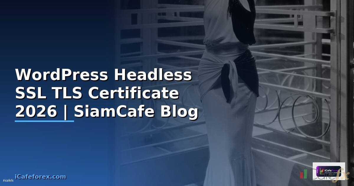 WordPress Headless SSL TLS Certificate —