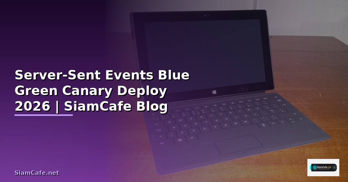 Server-Sent Events Blue Green Canary Deploy