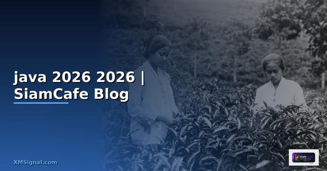 ภาษาjava คืออะไร — คู่มือโปรแกรมมิ่ง 2026