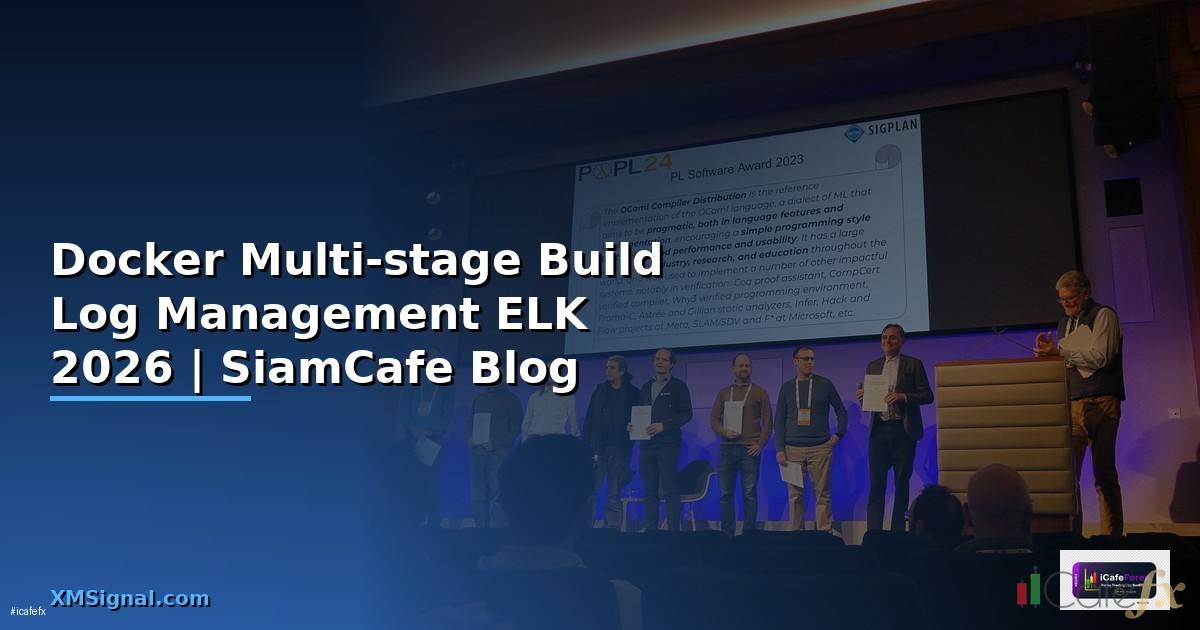 Docker Multi-stage Build Log Management ELK