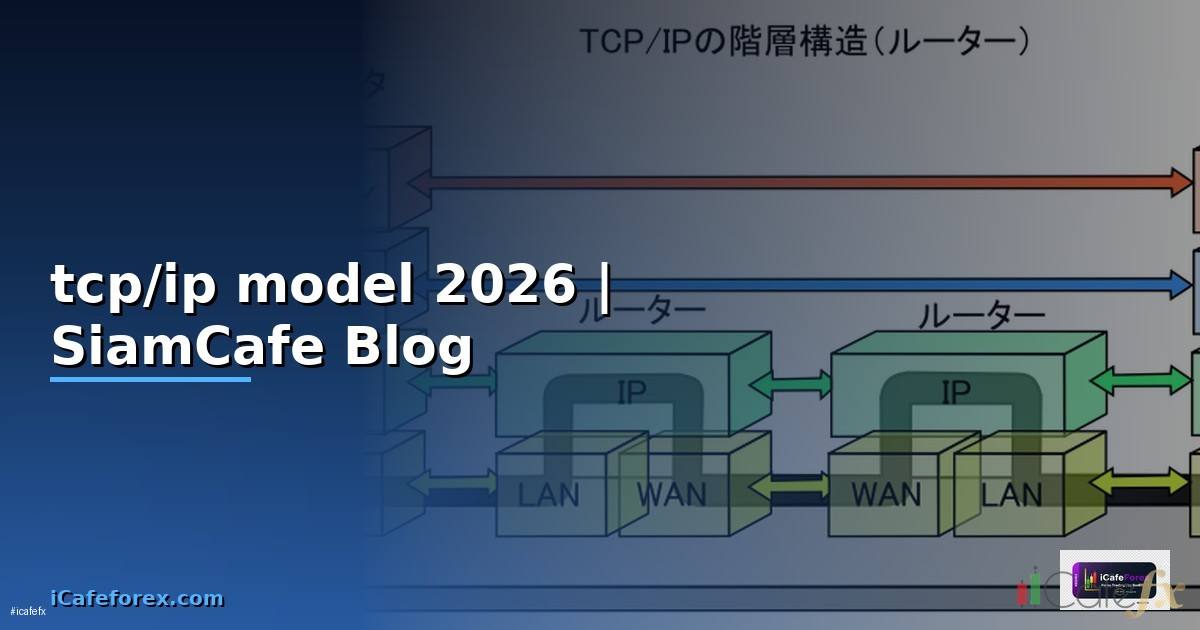 tcp/ip model คือ — คู่มือฉบับสมบูรณ์ 2026