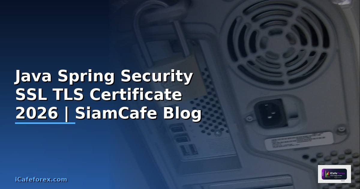 Java Spring Security SSL TLS Certificate