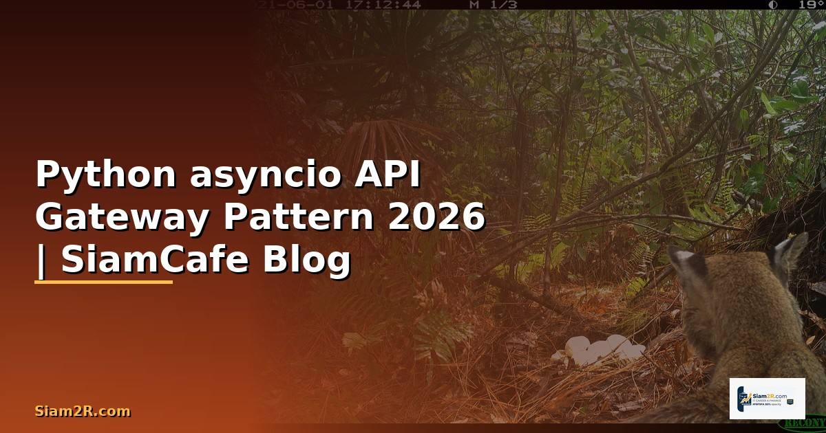 Python asyncio API Gateway Pattern