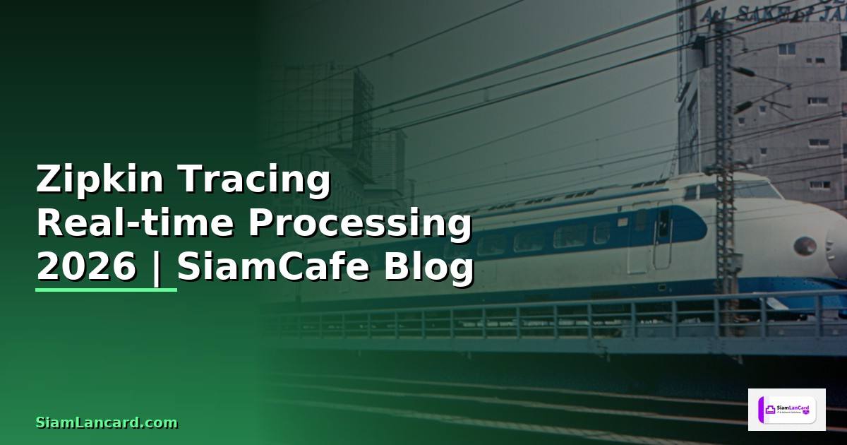 Zipkin Tracing Real-time Processing