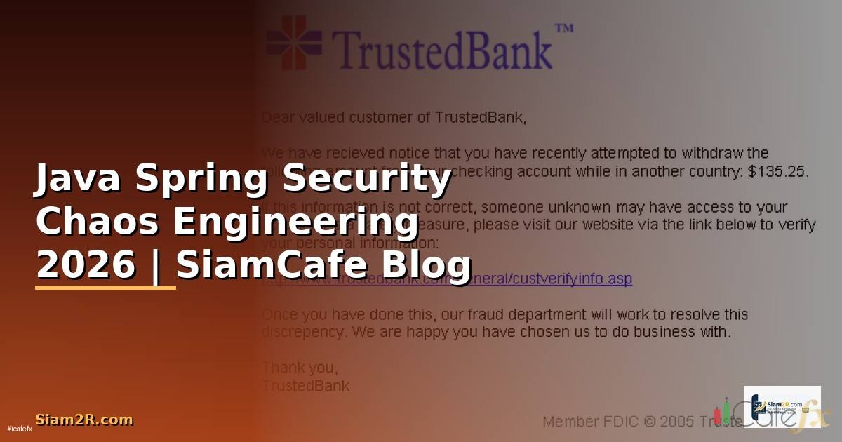 Java Spring Security Chaos Engineering
