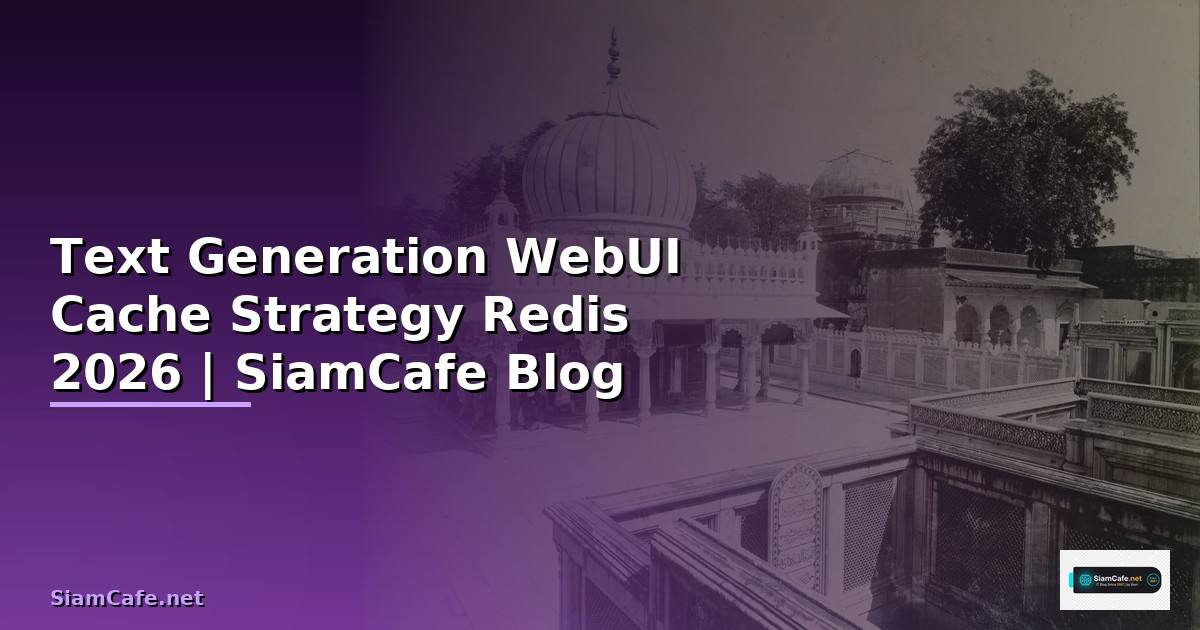 Text Generation WebUI Cache Strategy Redis
