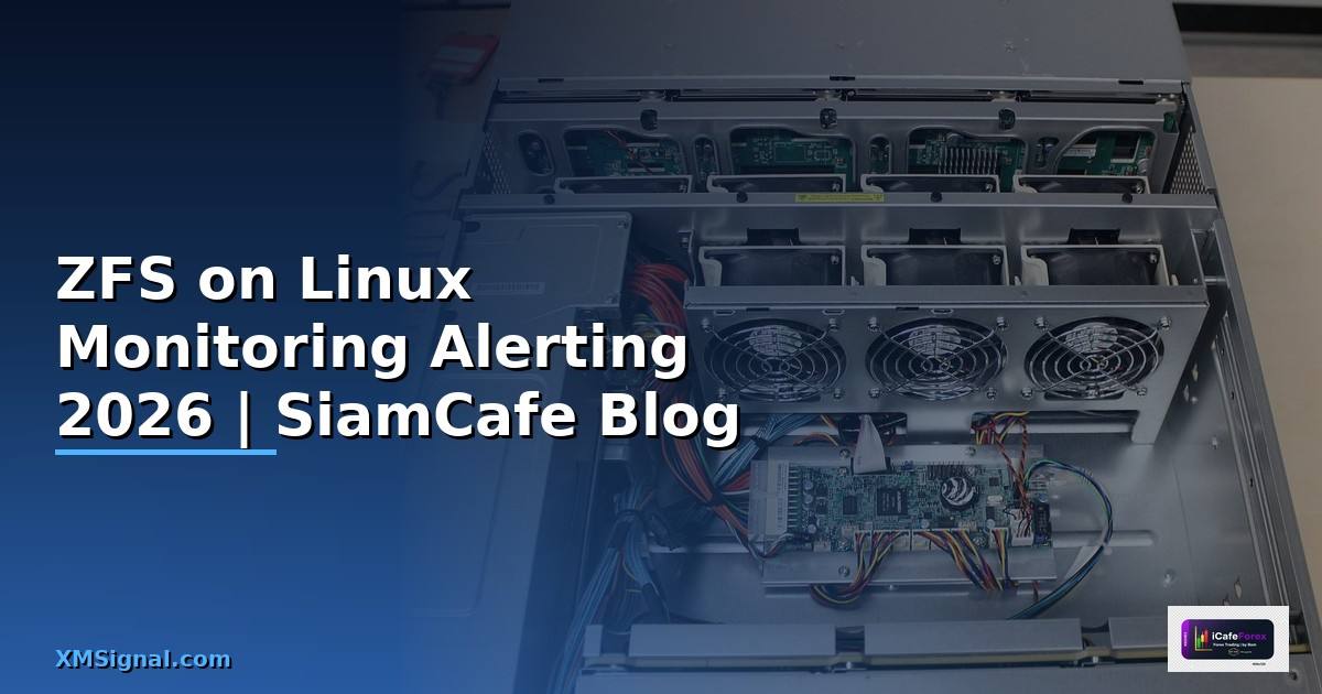 ZFS on Linux Monitoring และ Alerting