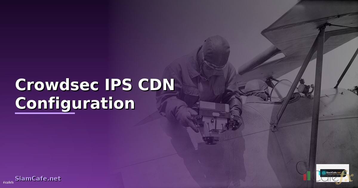 Crowdsec IPS CDN Configuration —