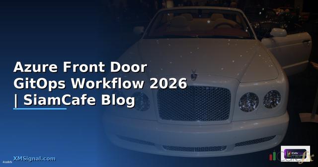 Azure Front Door GitOps Workflow