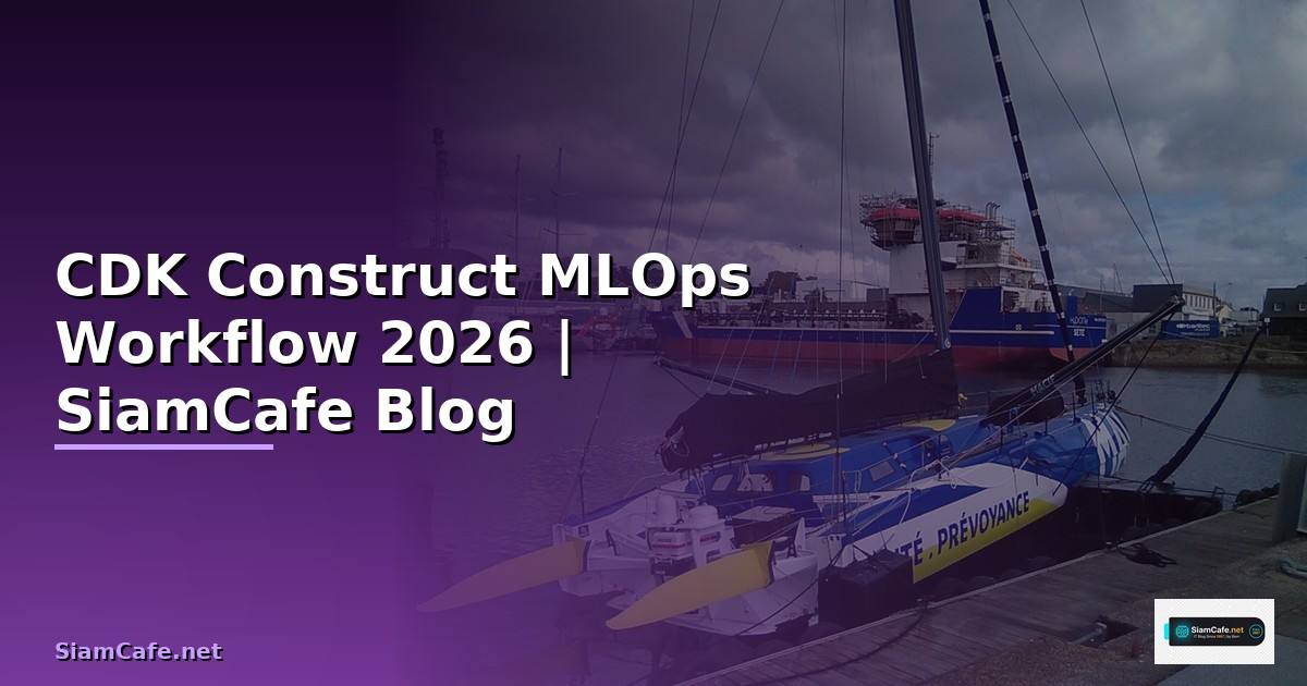 CDK Construct MLOps Workflow