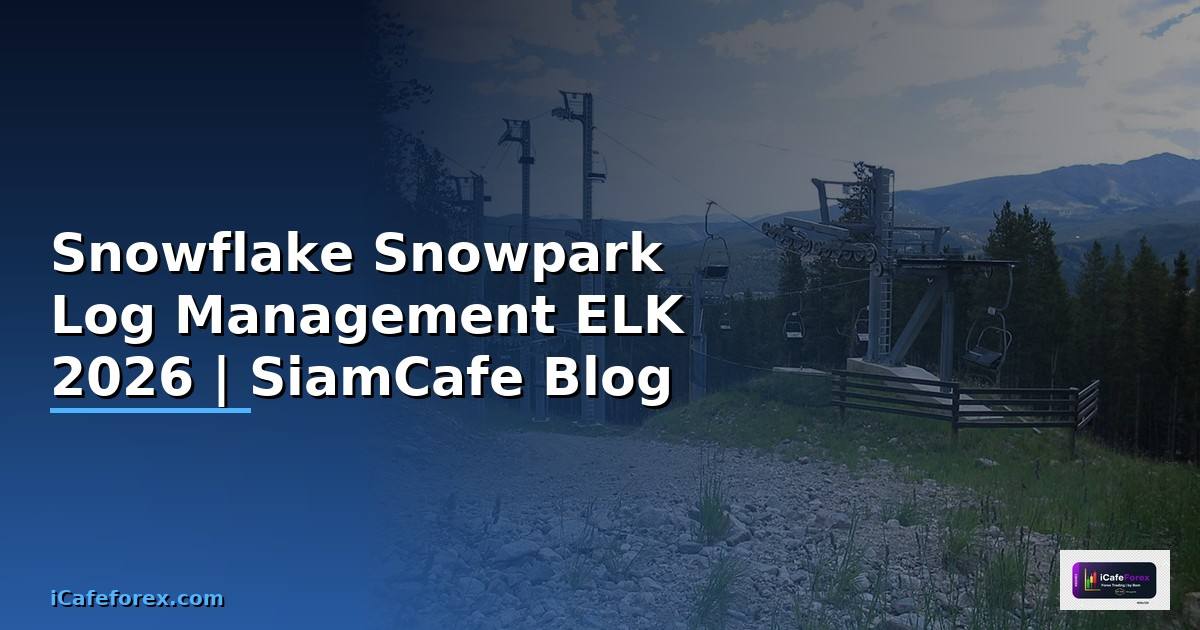 Snowflake Snowpark Log Management ELK