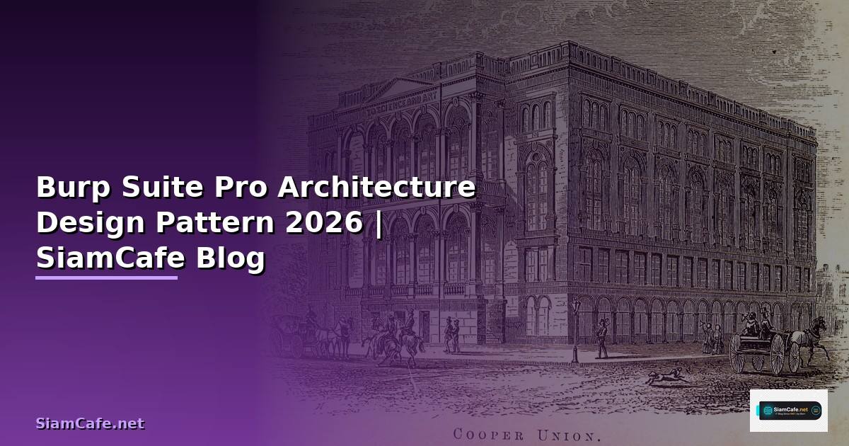 Burp Suite Pro Architecture Design Pattern