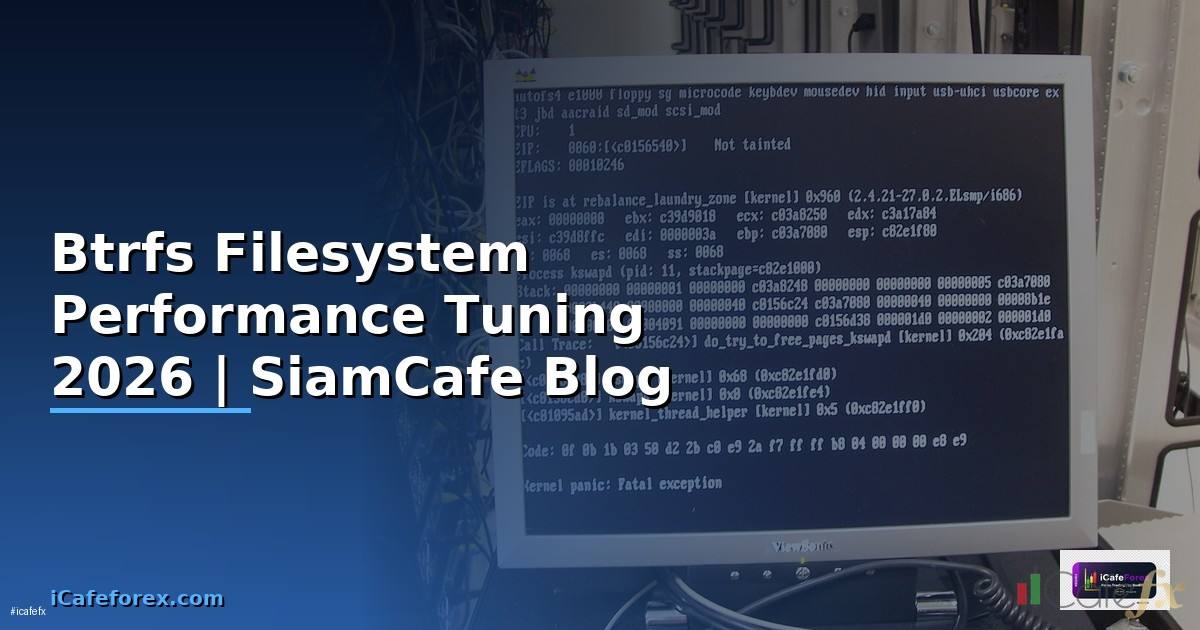 Btrfs Filesystem Performance Tuning เพิ่มความเร็ว