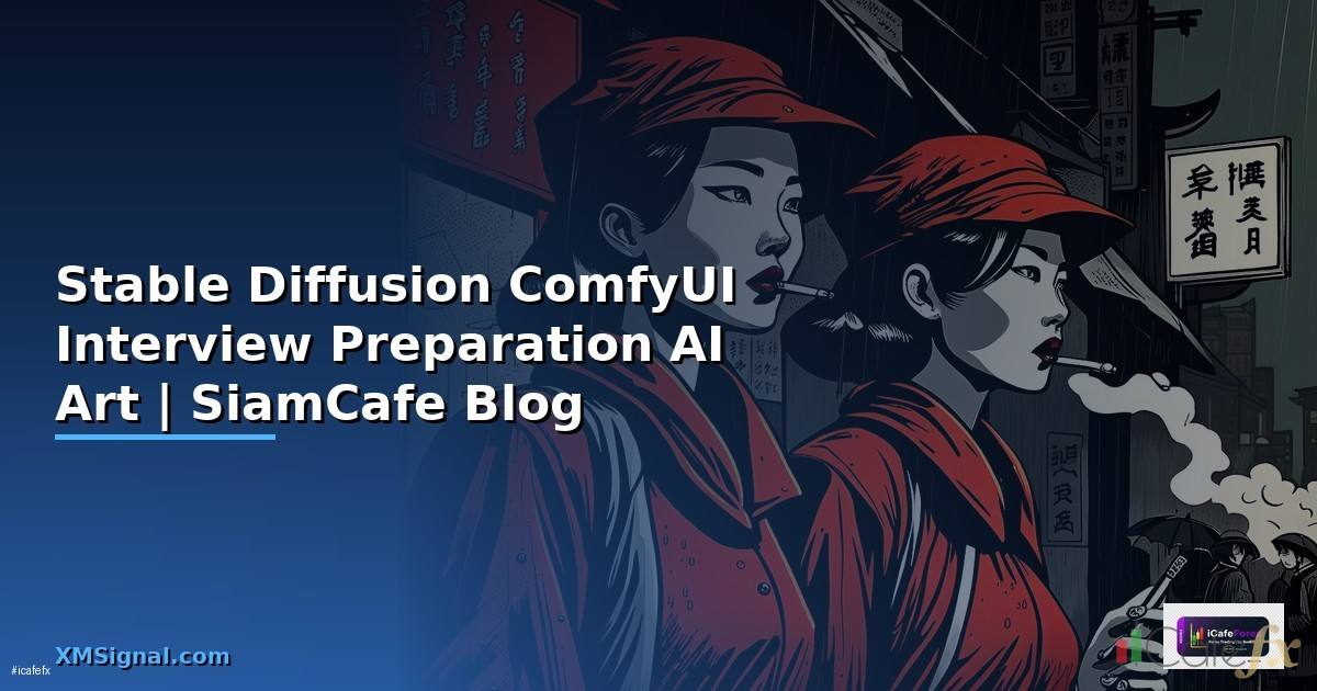 Stable Diffusion ComfyUI Interview Preparation —