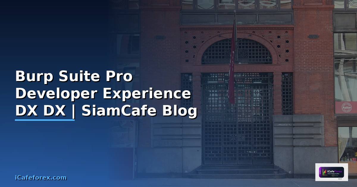 Burp Suite Pro Developer Experience DX —