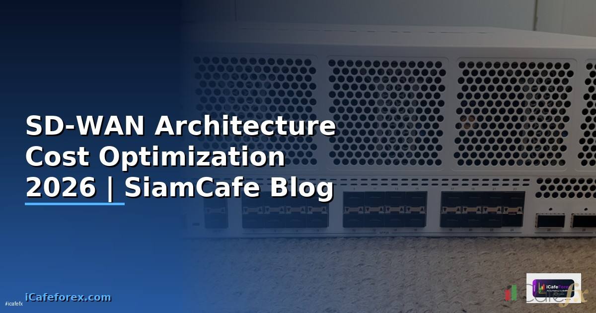SD-WAN Architecture Cost Optimization