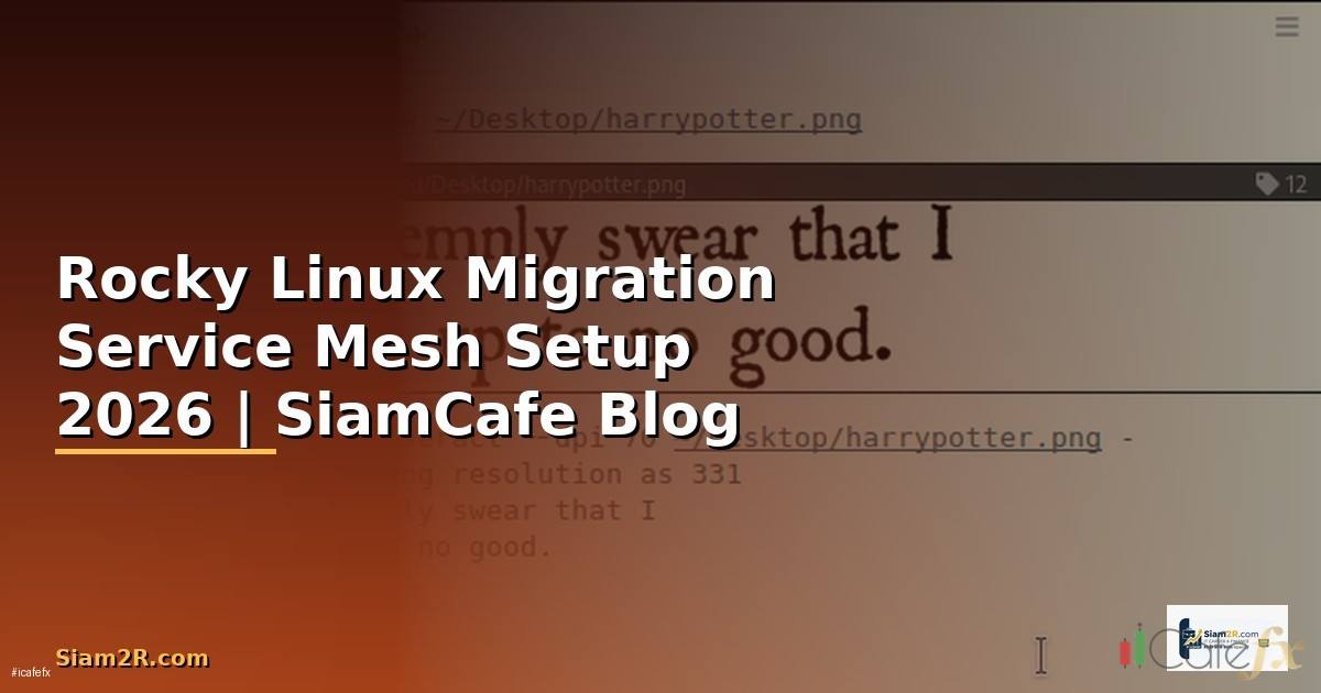 Rocky Linux Migration Service Mesh Setup