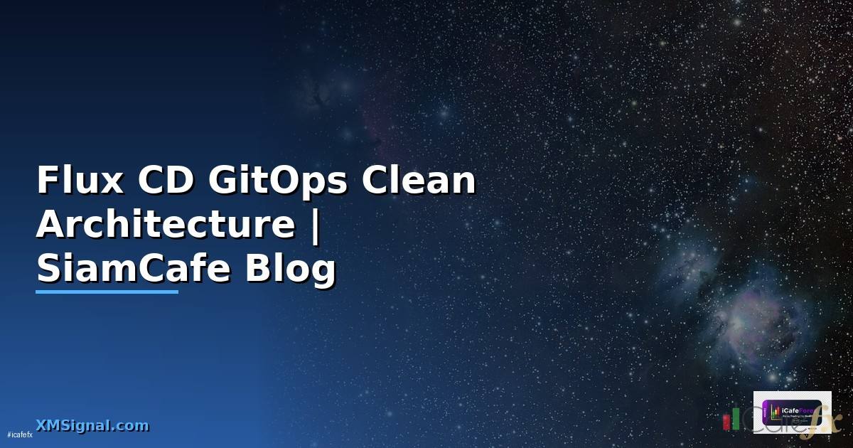 Flux CD GitOps Clean Architecture