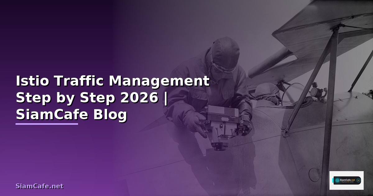 Istio Traffic Management สำหรับมือใหม่ Step by