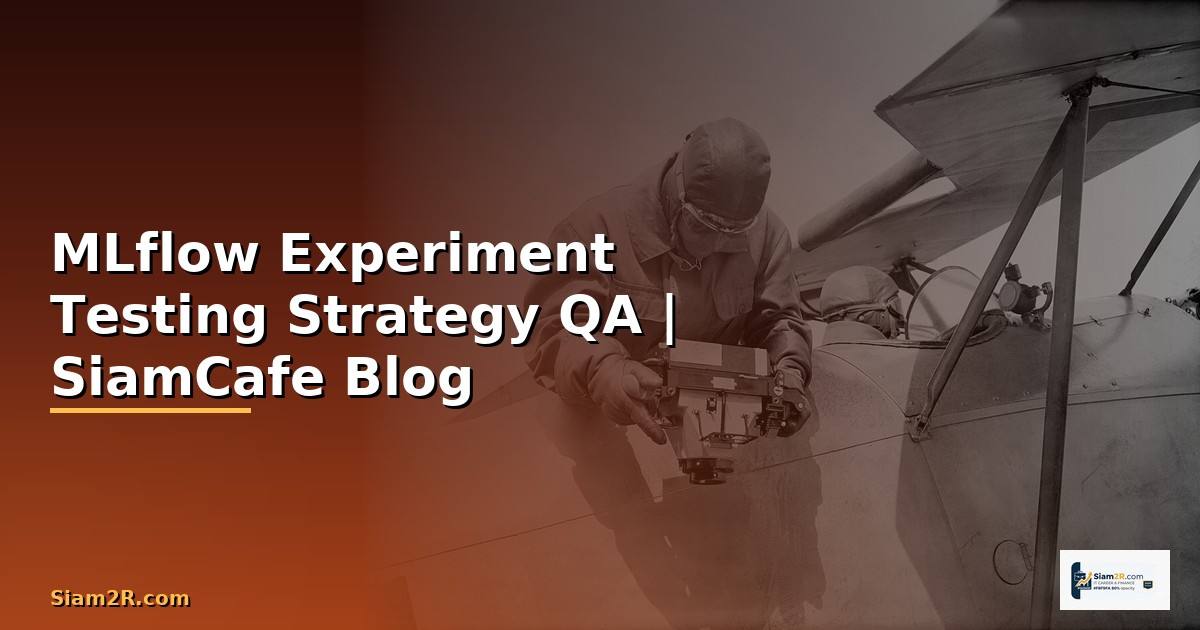 MLflow Experiment Testing Strategy QA