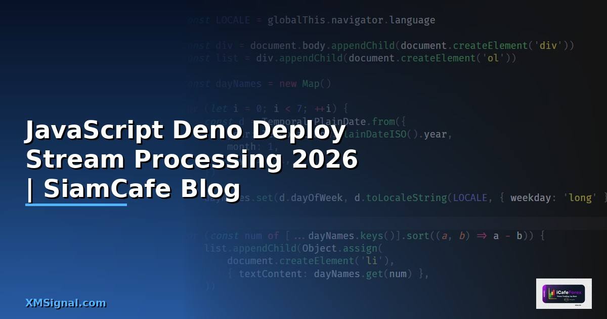 JavaScript Deno Deploy Stream Processing