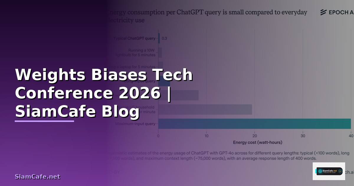 Weights Biases Tech Conference 2026