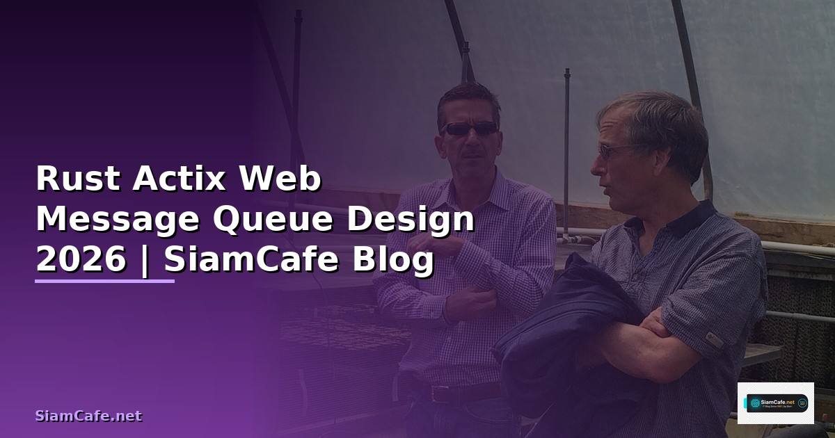 Rust Actix Web Message Queue Design