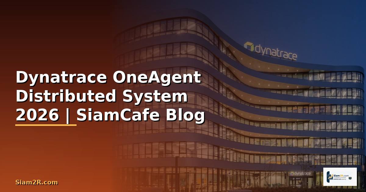 Dynatrace OneAgent Distributed System