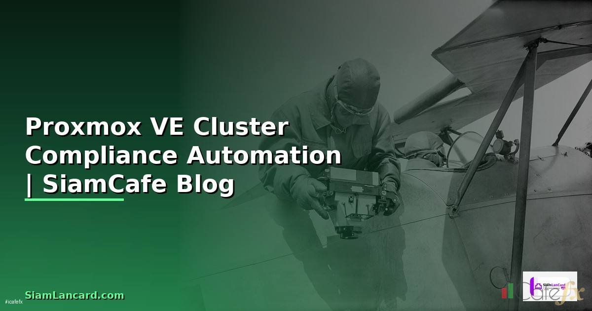 Proxmox VE Cluster Compliance Automation
