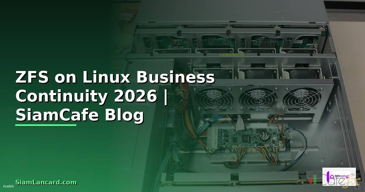 ZFS on Linux Business Continuity