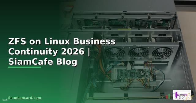 ZFS on Linux Business Continuity
